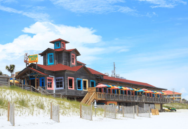 Pompano Joe’s beachfront restaurant
